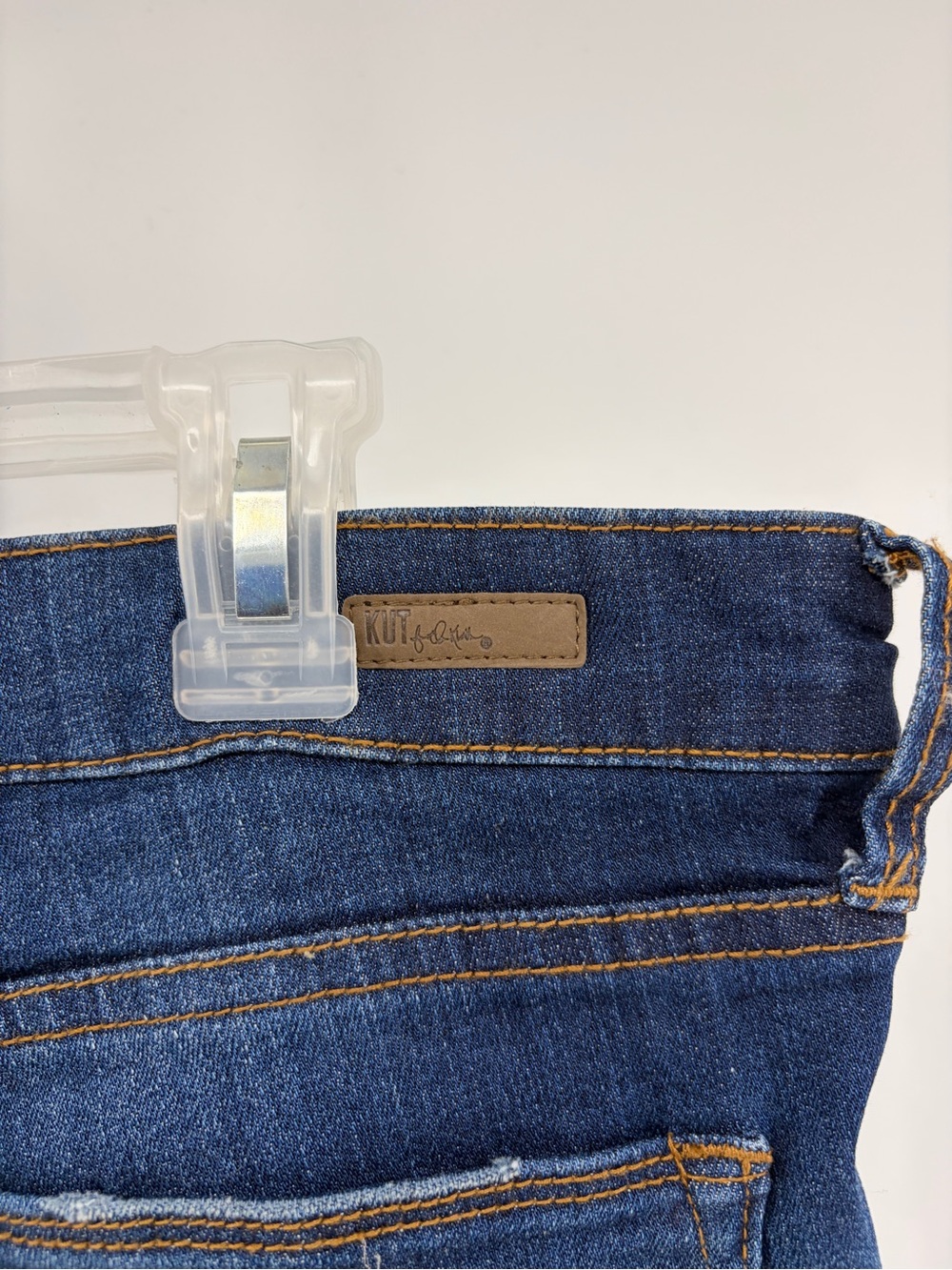 KUT from the Kloth Karen Baby Bootcut Jeans - Medium Dark Wash - 14 Tall - Picture 7 of 12